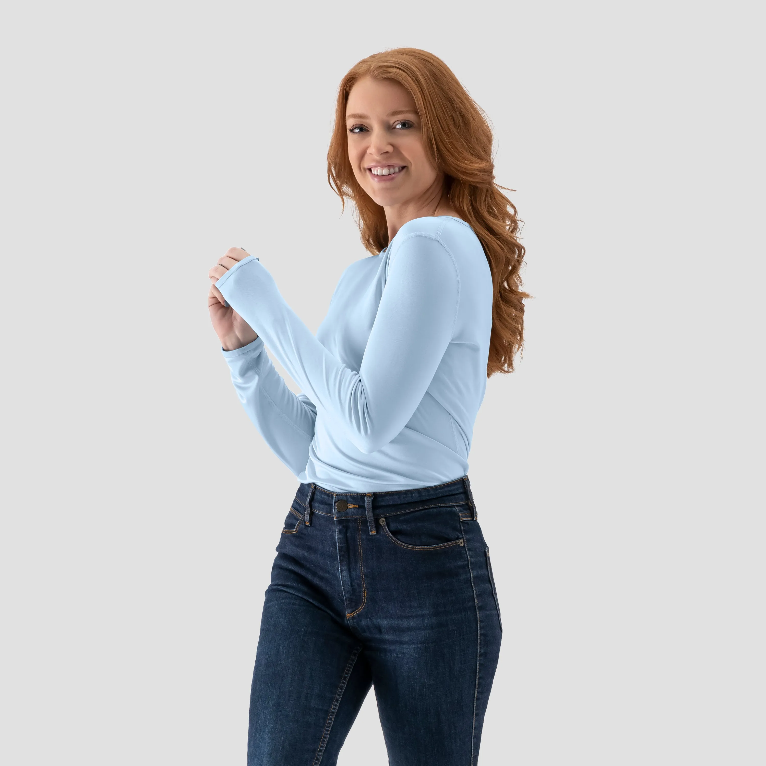 Silk Blend Long-Sleeve Base Layer