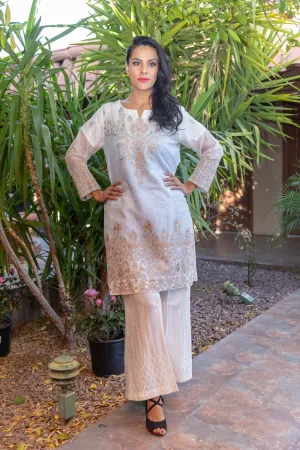Silk Chiffon Dress-Salwar Kameez