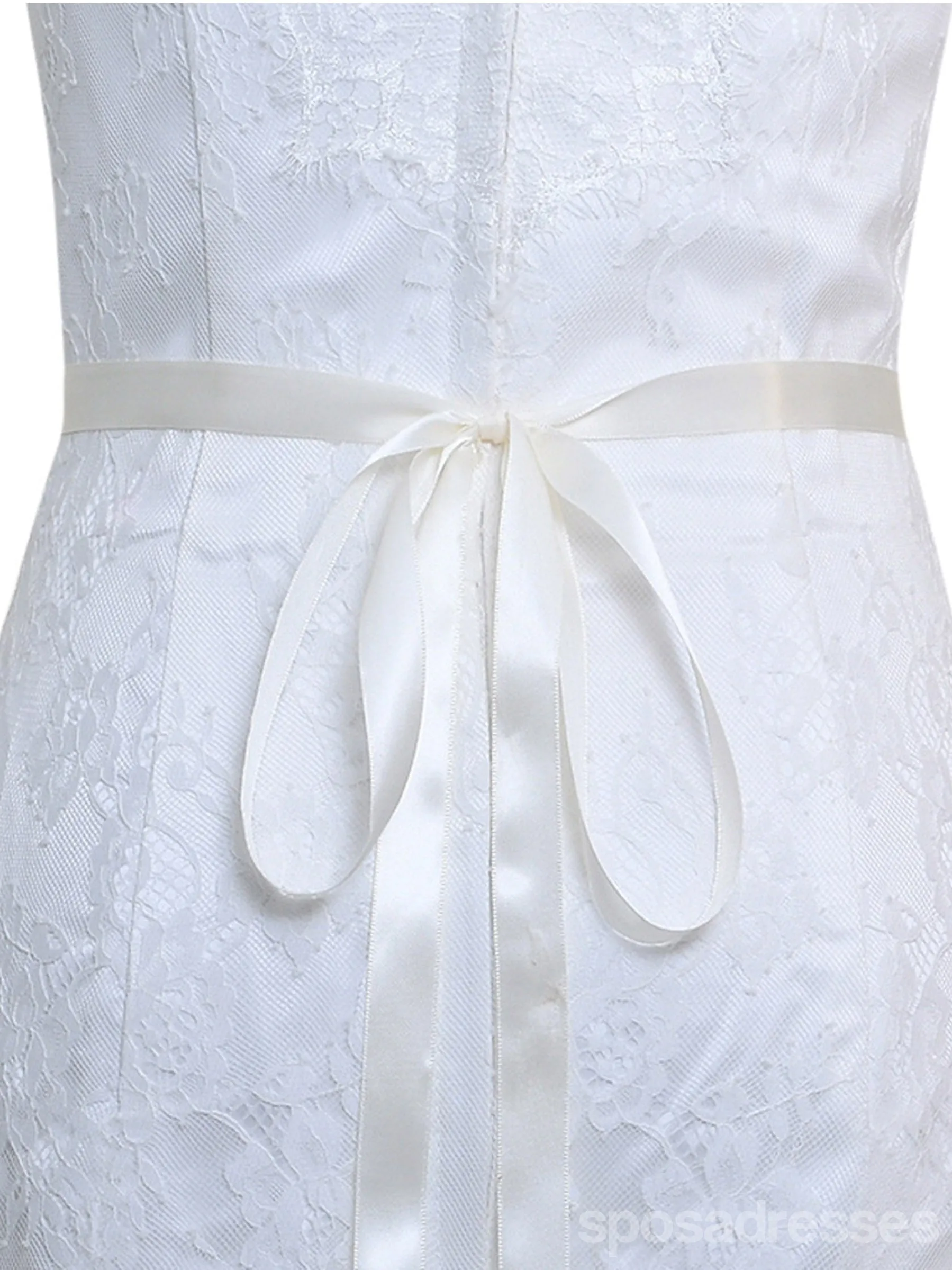 Simple Elegant Pearl Handmade Brides Sash For Wedding,S204