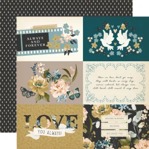 Simple Stories - Remember - 12x12 Single Sheet - 4x6 Elements