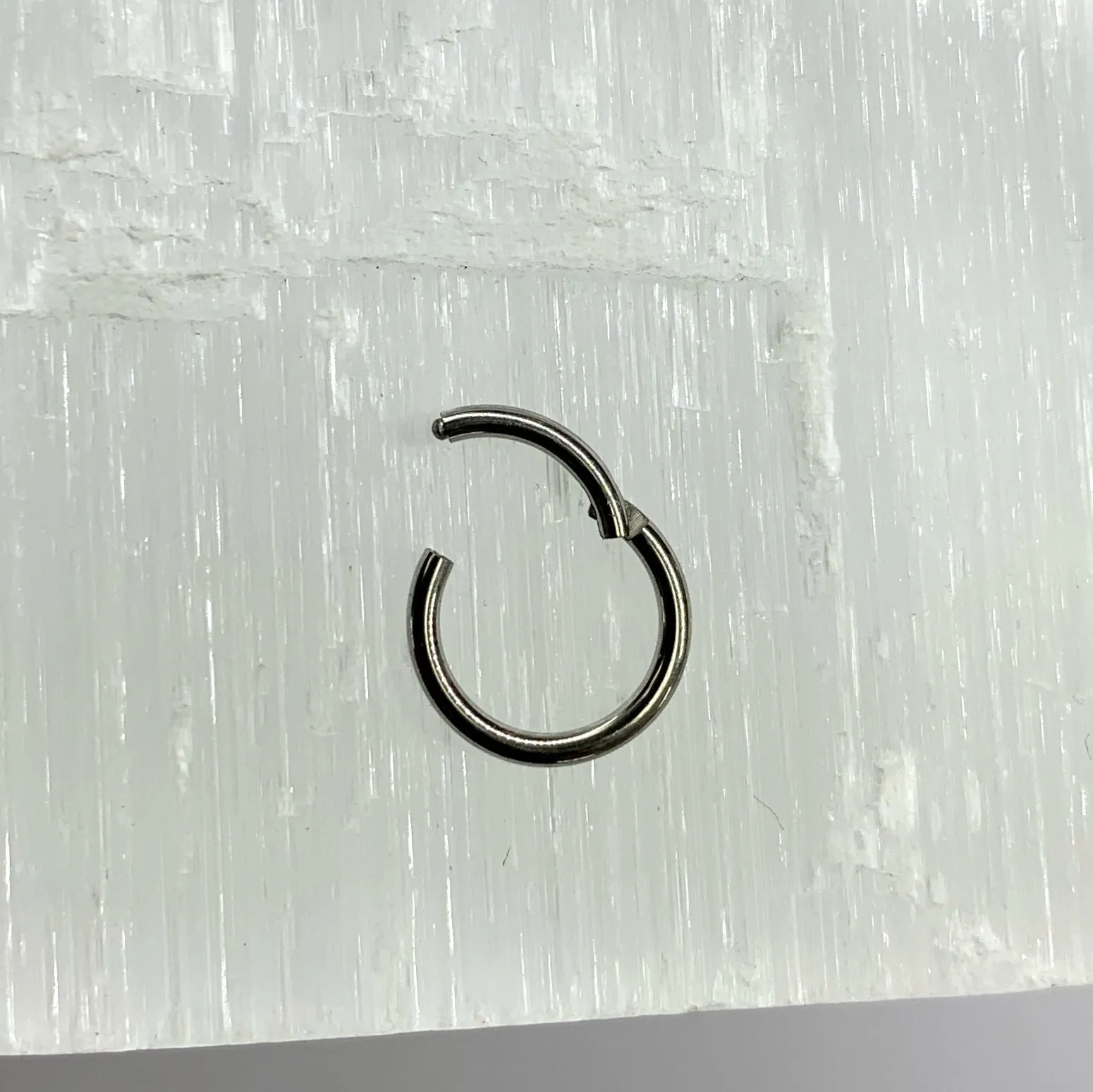 Simple Titanium Clicker Ring