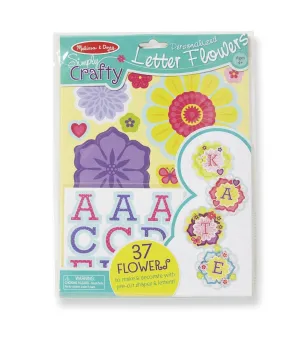 Simply Crafty - Letter Flowers