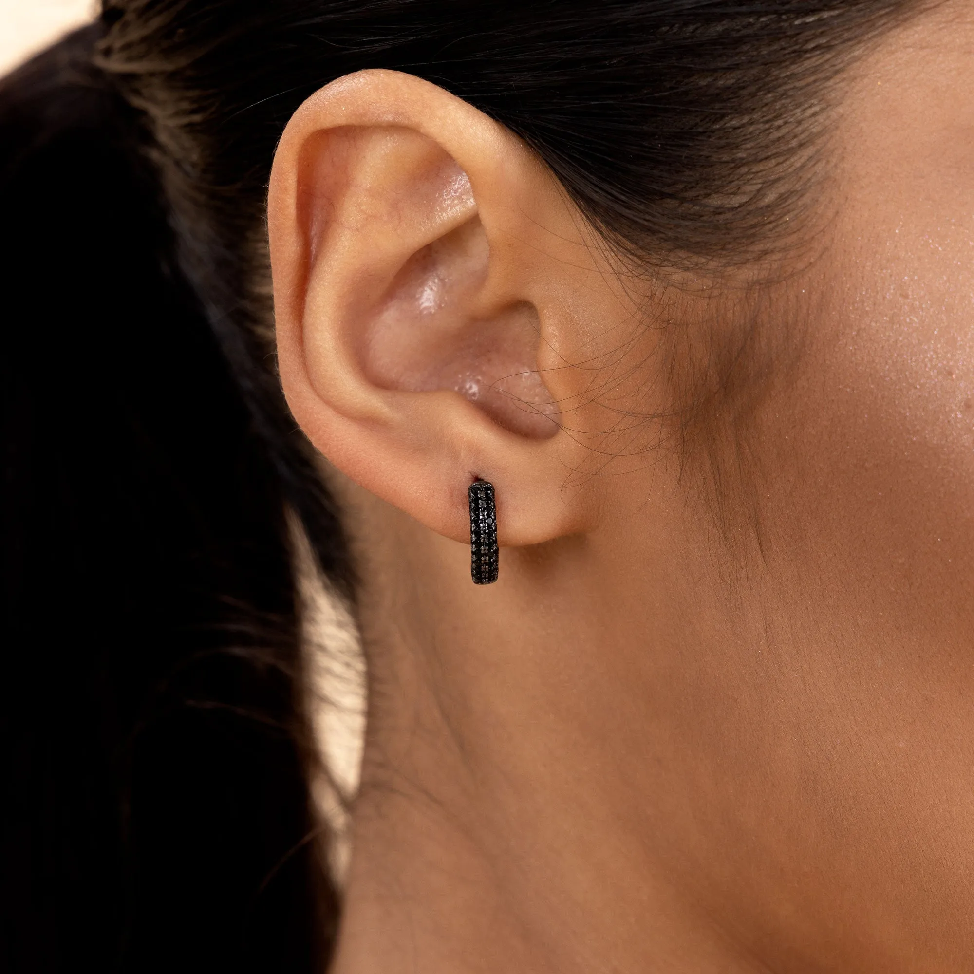 Single Circle Hoop Earring