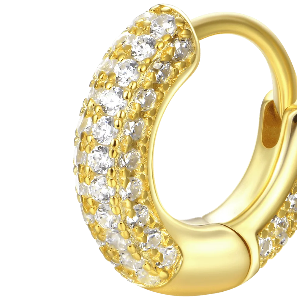 Single Circle Hoop Earring