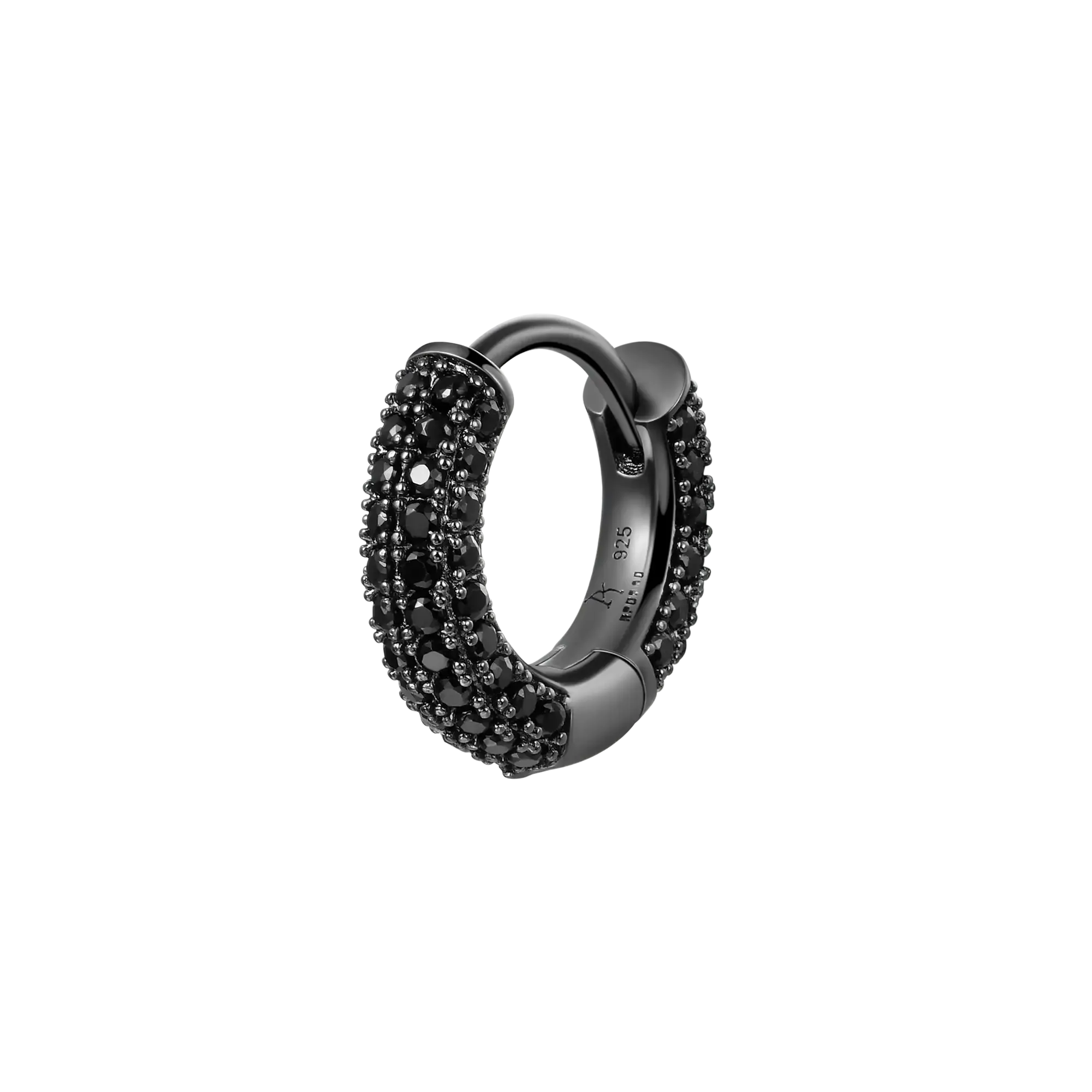 Single Circle Hoop Earring