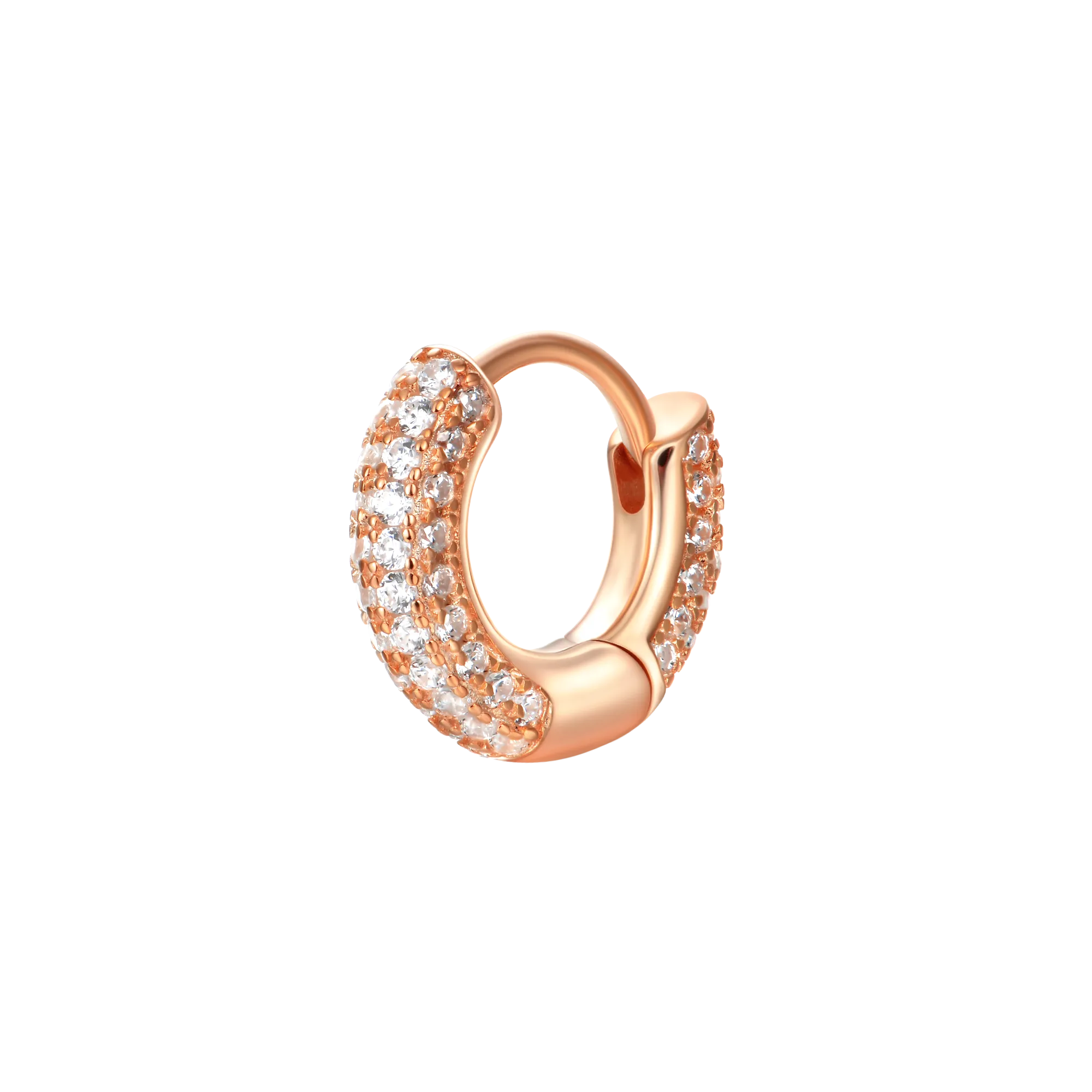 Single Circle Hoop Earring