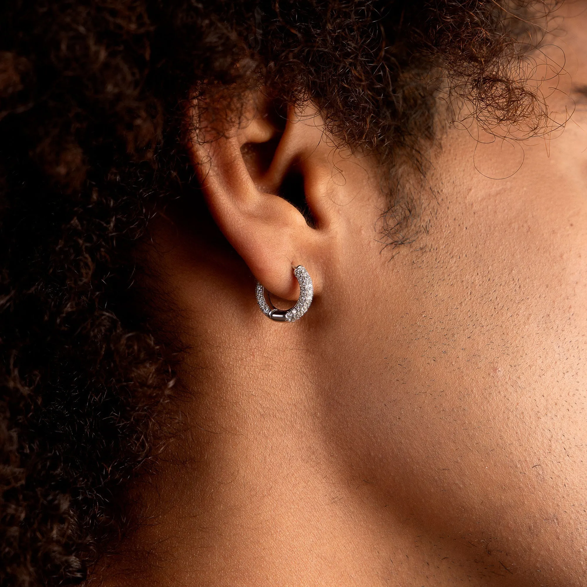Single Circle Hoop Earring