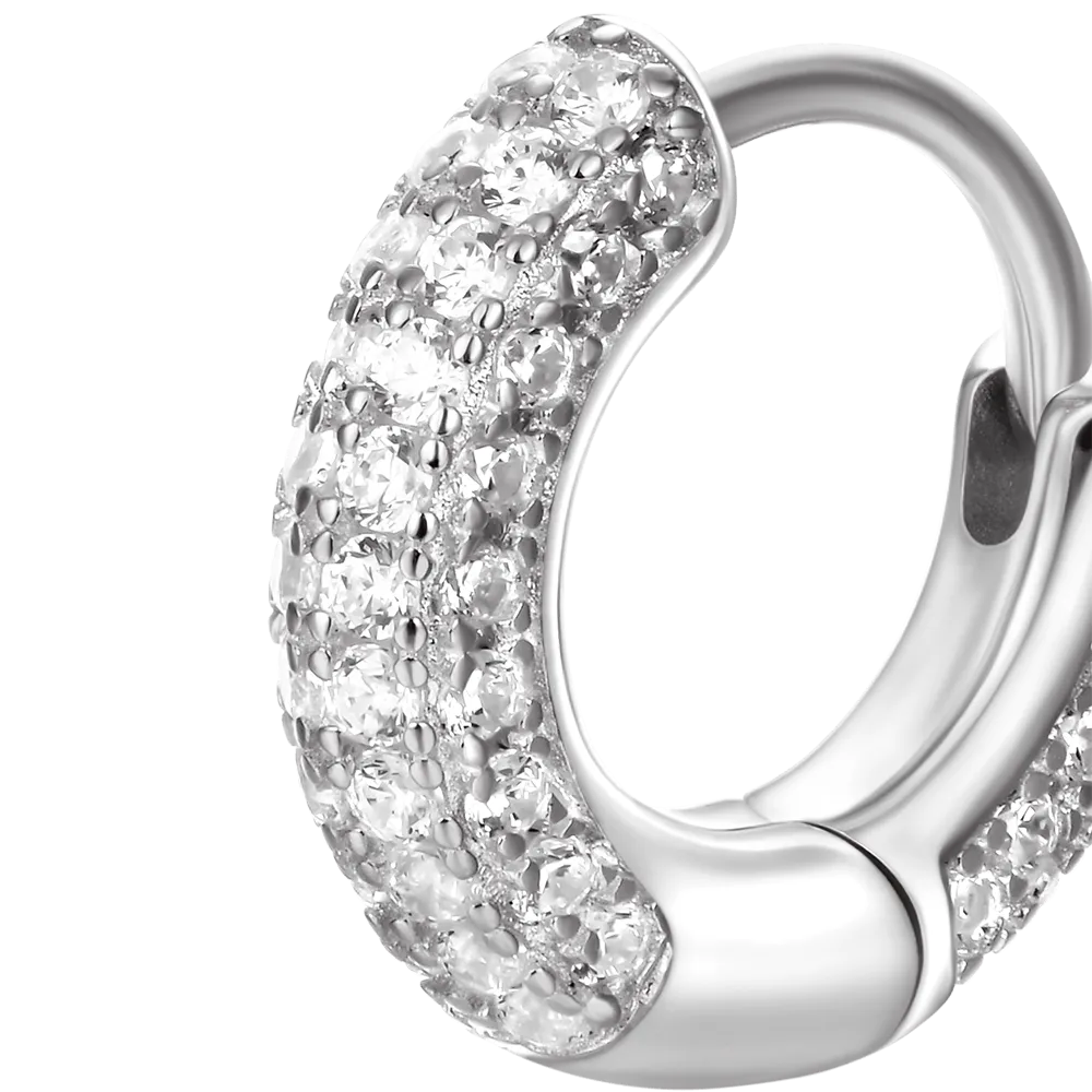 Single Circle Hoop Earring