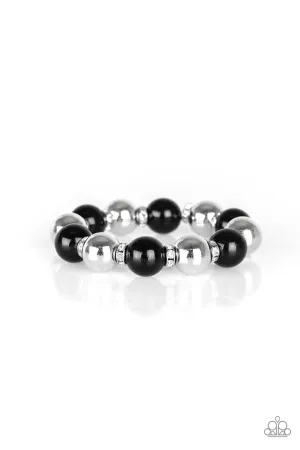 So Not Sorry Black Bracelet