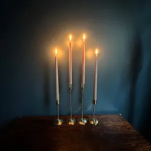 Solid Brass Taper Stands