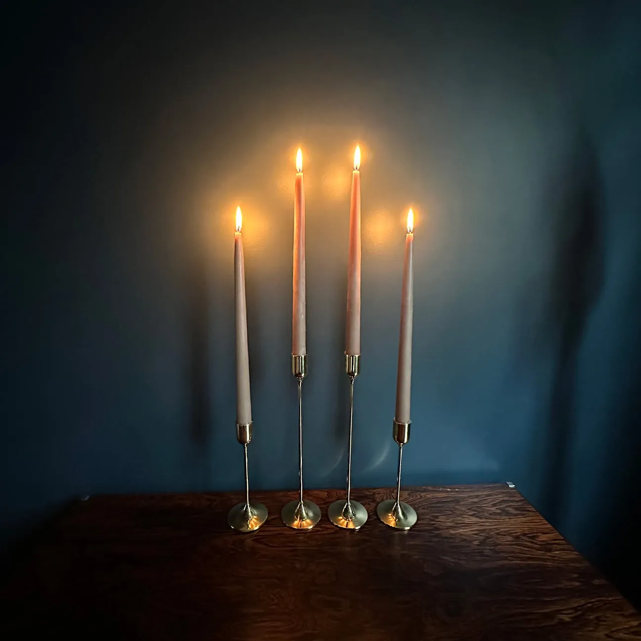 Solid Brass Taper Stands