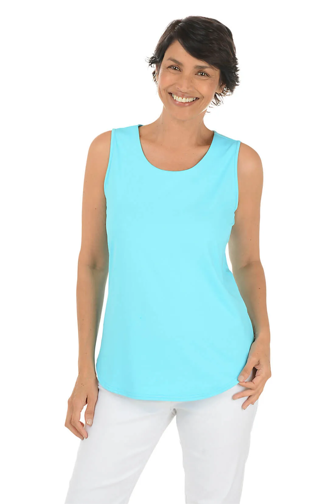 Solid UPF50  Tank Top