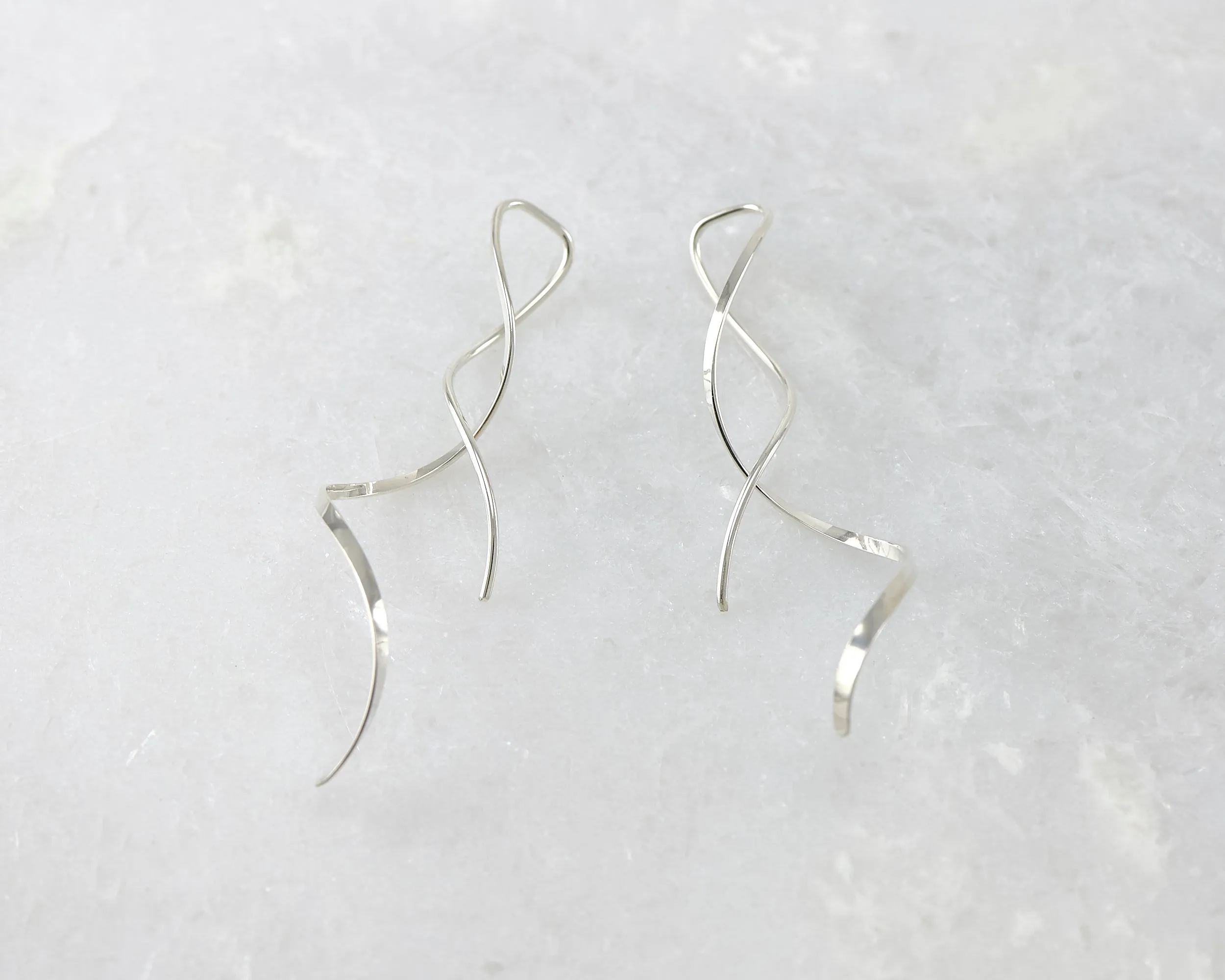 Spiral Threader Earrings