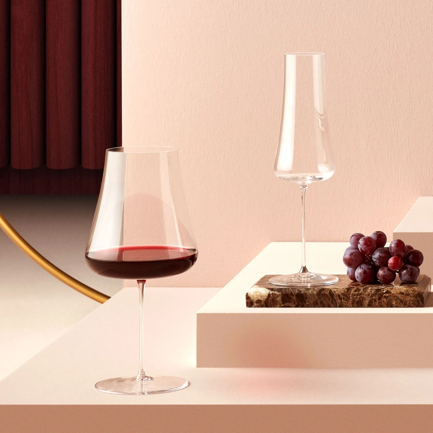 Stem Zero Volcano Champagne Glass