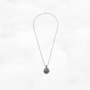 Sterling Silver Locket Pendant Necklace