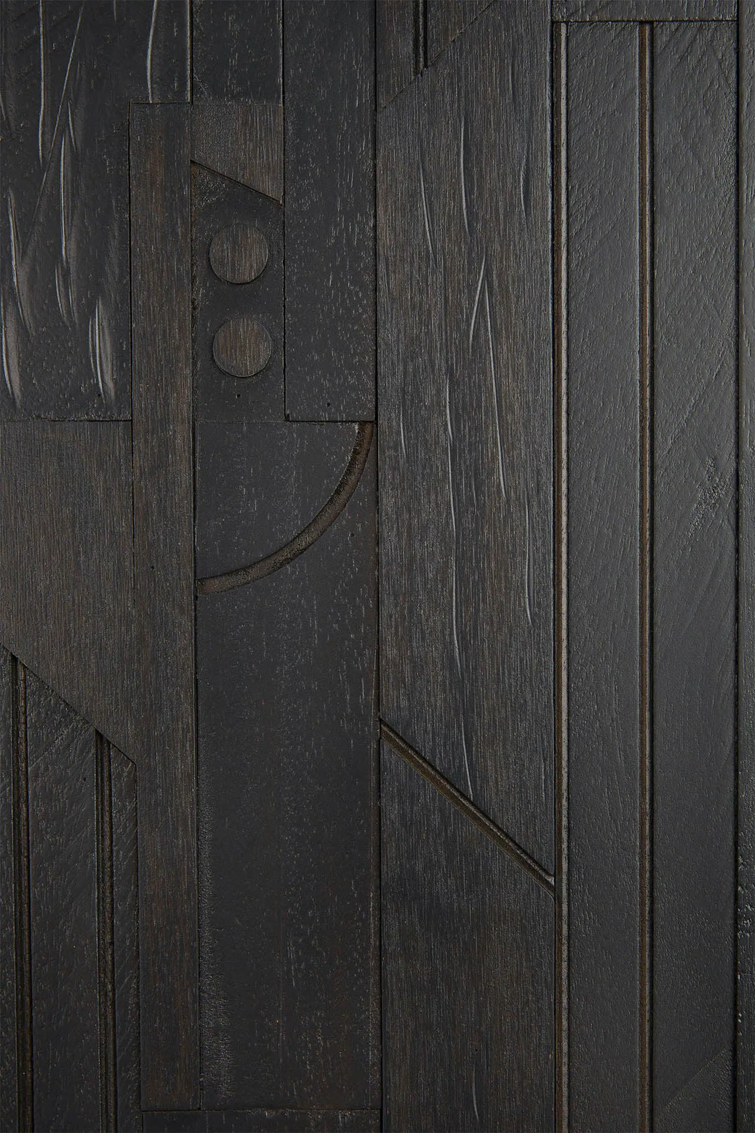 Teak Mosaic Sideboard - Varnished