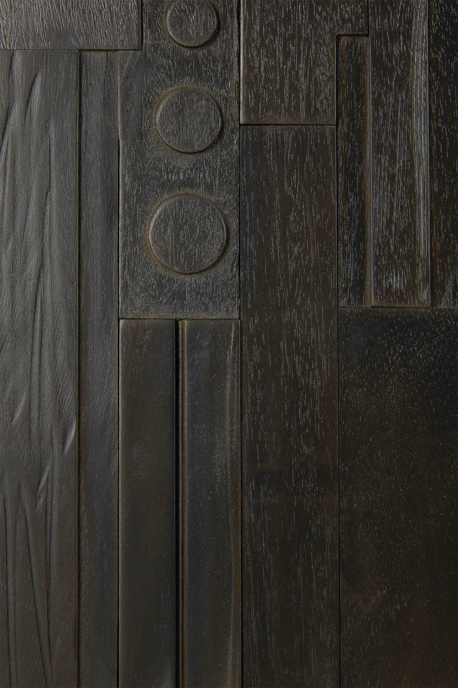 Teak Mosaic Sideboard - Varnished