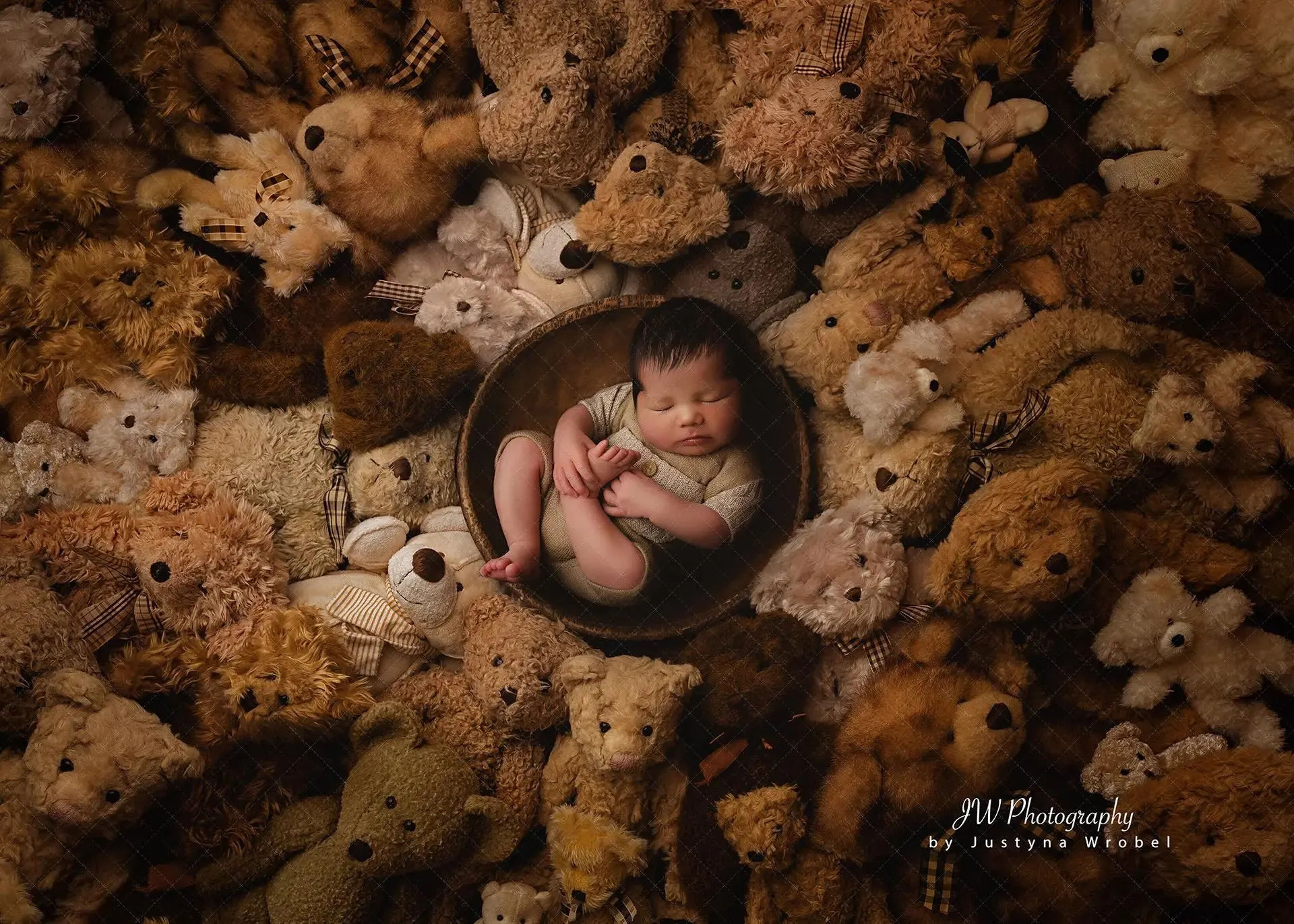 Teddy Bear Dreams Digital Background