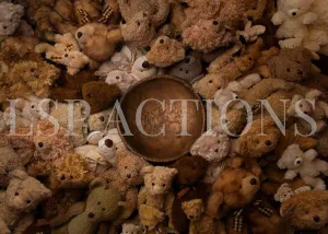 Teddy Bear Dreams Digital Background