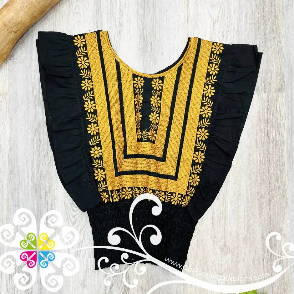 Tehuana Cadenilla Crop Top