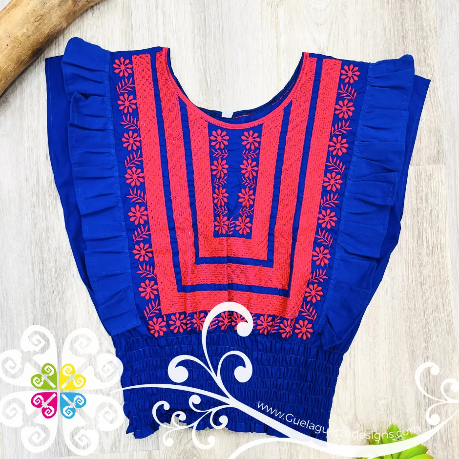 Tehuana Cadenilla Crop Top