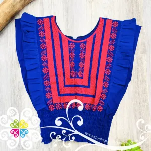 Tehuana Cadenilla Crop Top