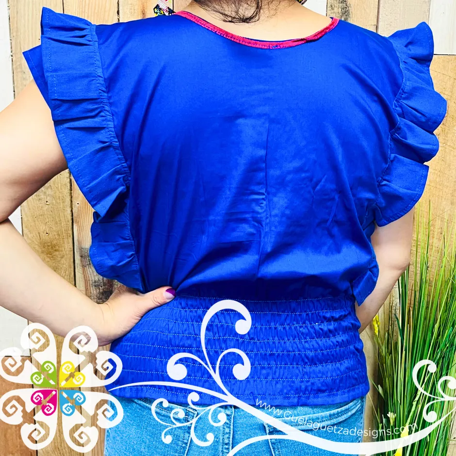 Tehuana Cadenilla Crop Top