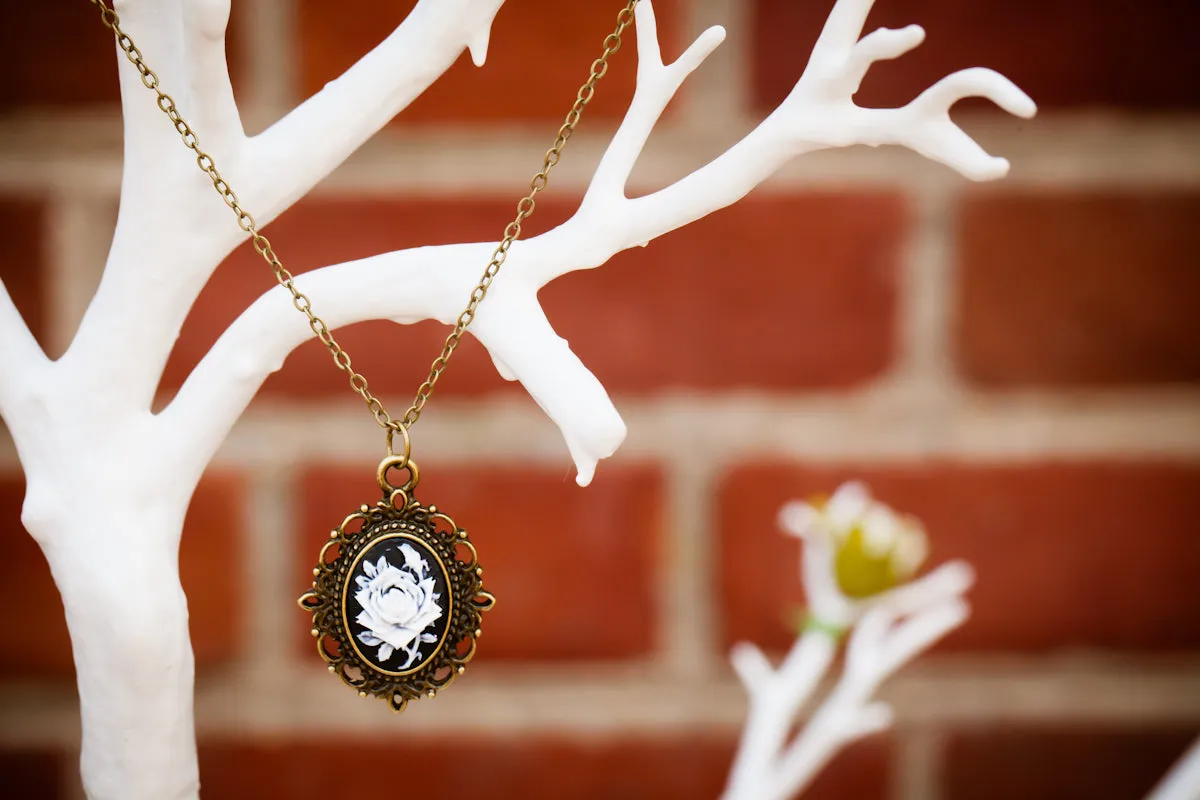 The Belle Rose Cameo Necklace