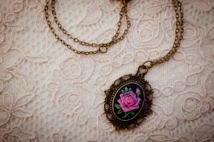 The Belle Rose Cameo Necklace