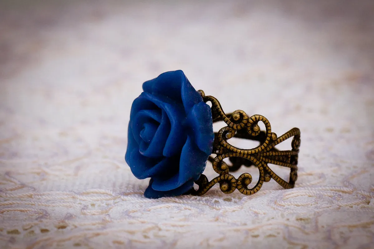 The Marilyn Rose Ring (Color Choices Available)