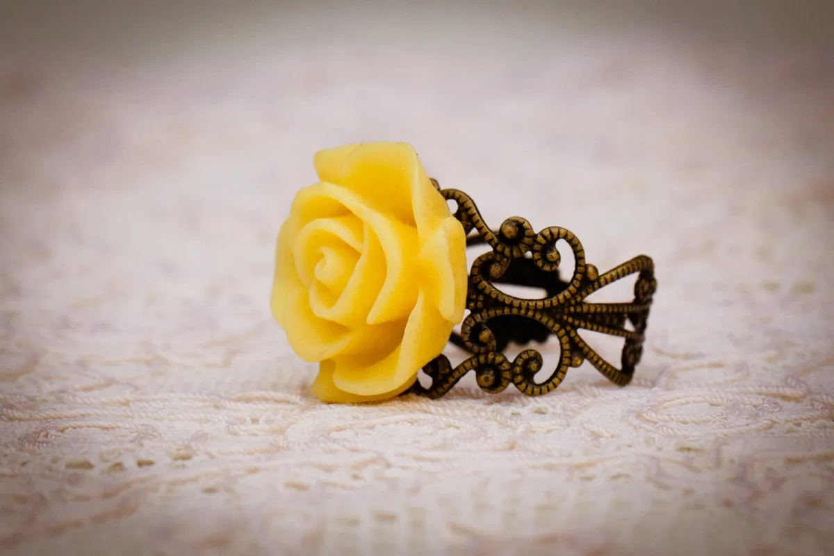 The Marilyn Rose Ring (Color Choices Available)