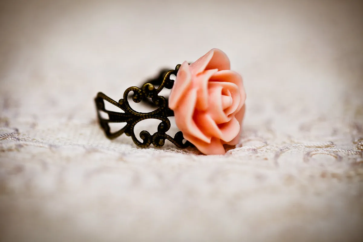The Marilyn Rose Ring (Color Choices Available)