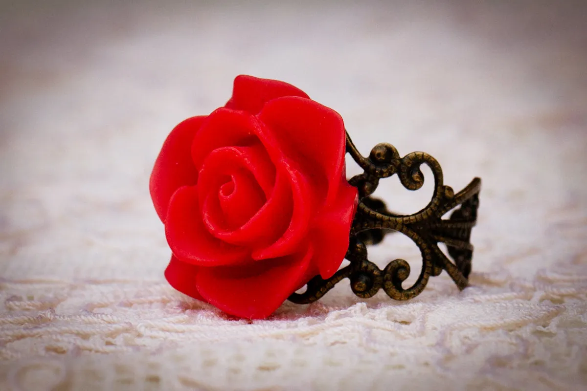 The Marilyn Rose Ring (Color Choices Available)