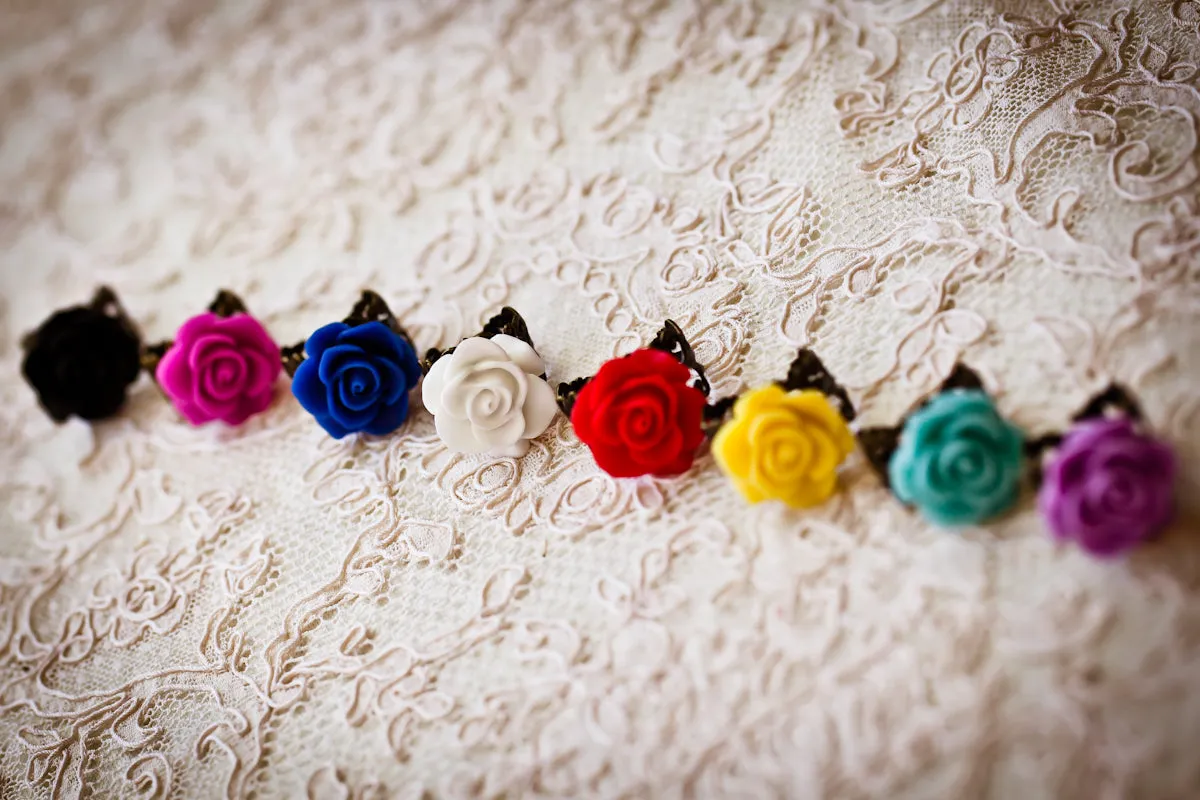 The Marilyn Rose Ring (Color Choices Available)