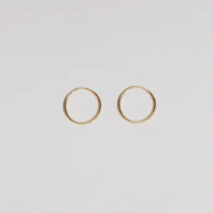 Thin Hoops 12mm