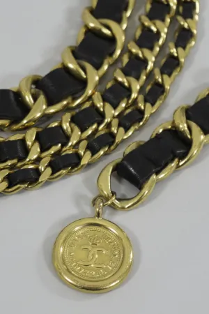 Triple Chain Coin Belt