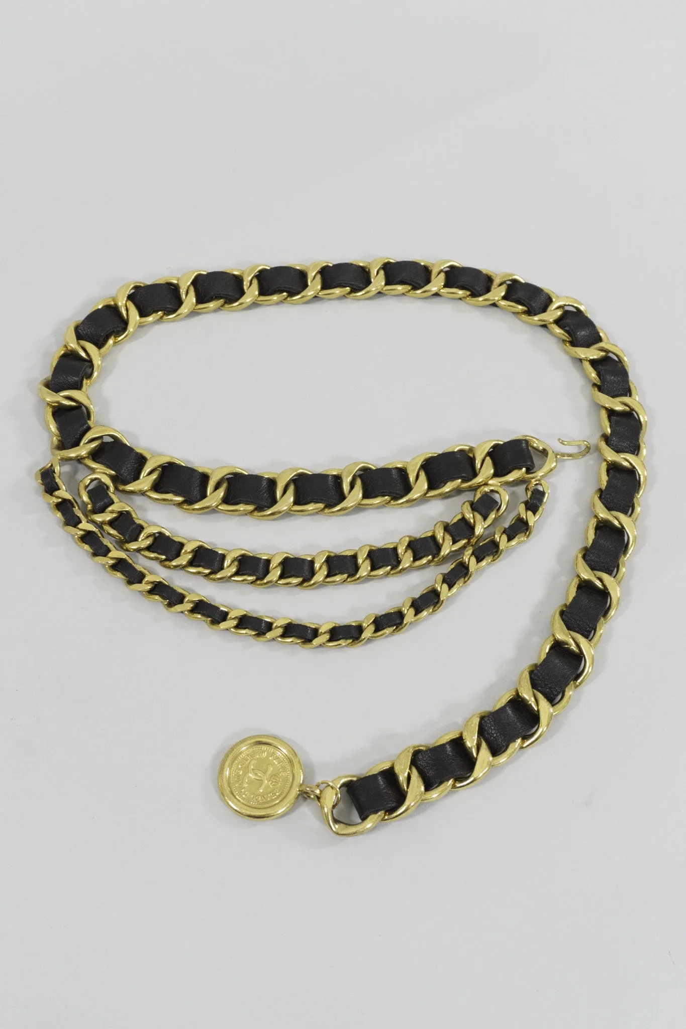 Triple Chain Coin Belt
