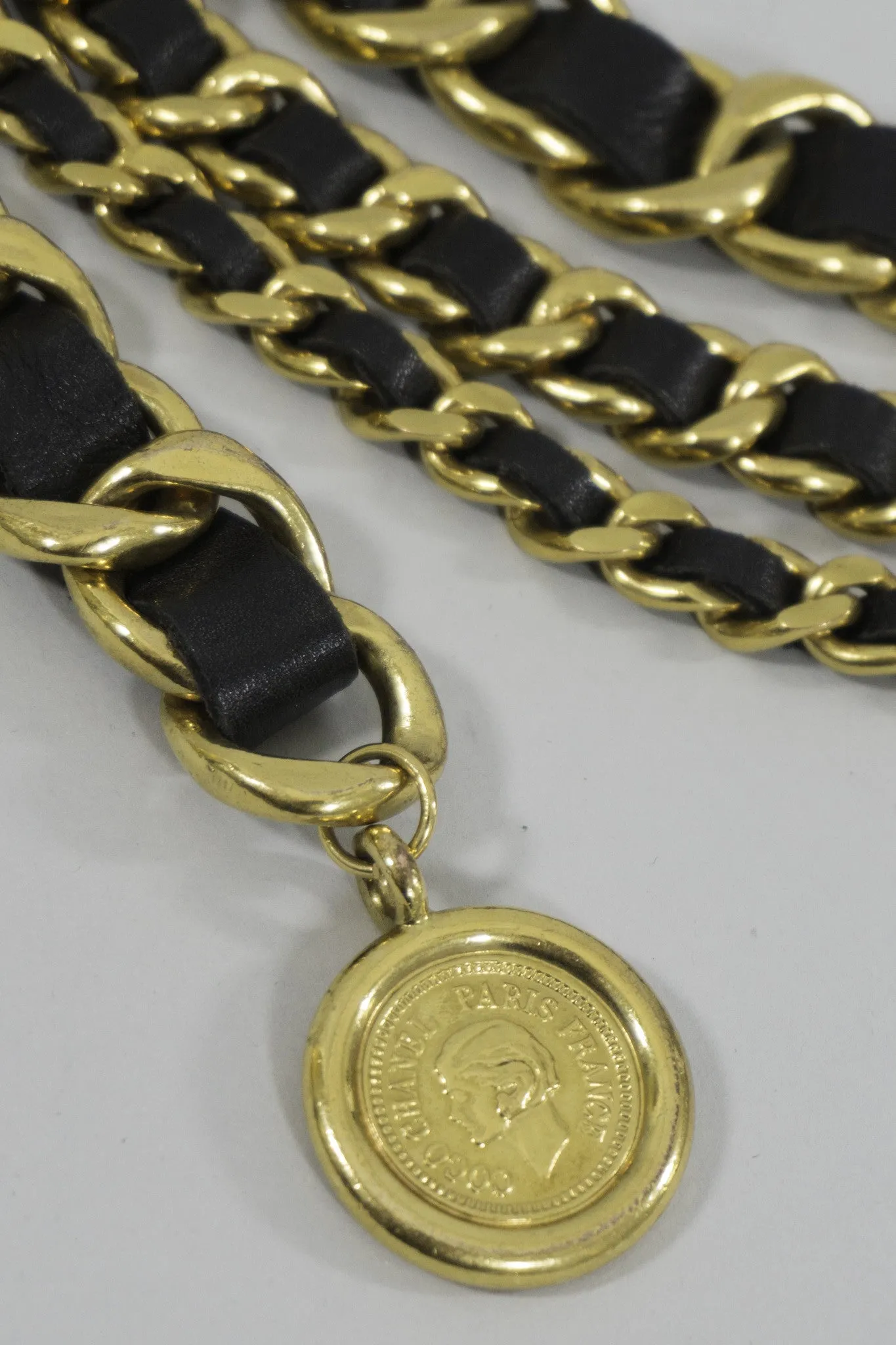 Triple Chain Coin Belt