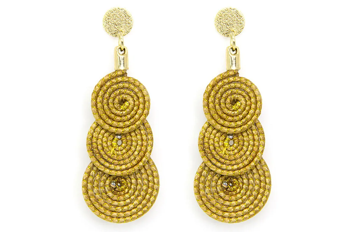 Vegetable Gold Nefertari Earrings