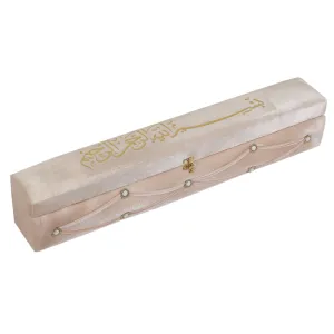 Velvet Pearl Prayer Box - Blush