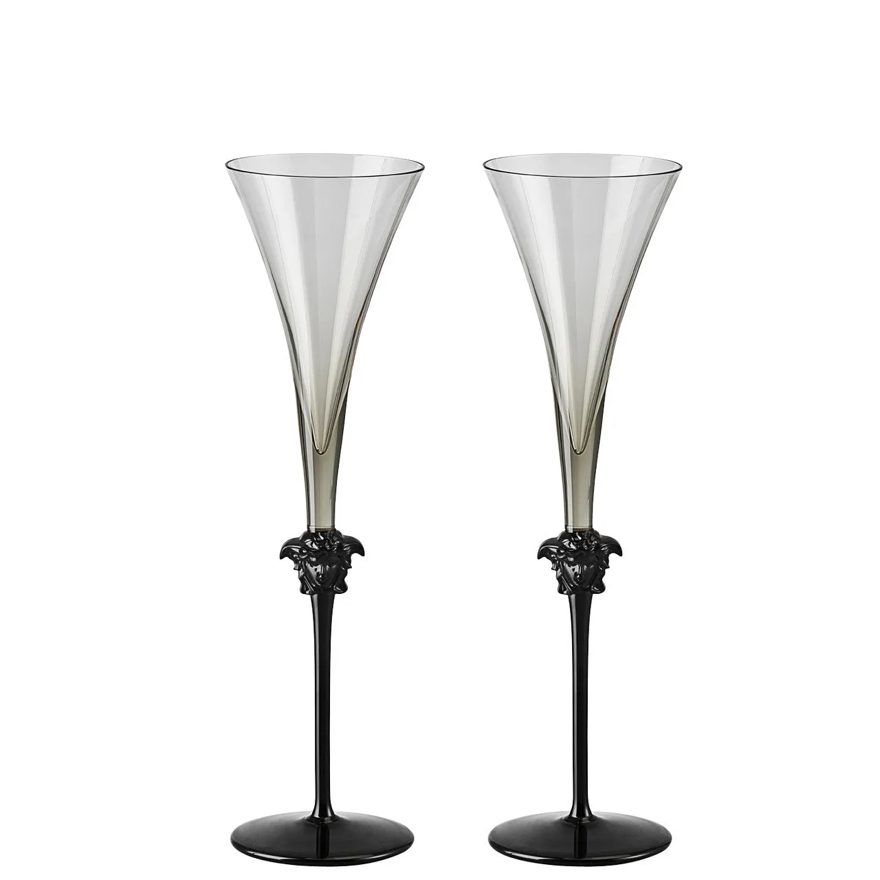 Versace Medusa Lumiere Haze Champagne Flute - Set Of 2