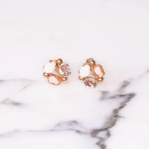 Vintage Cameo Carved Silhouette Earrings