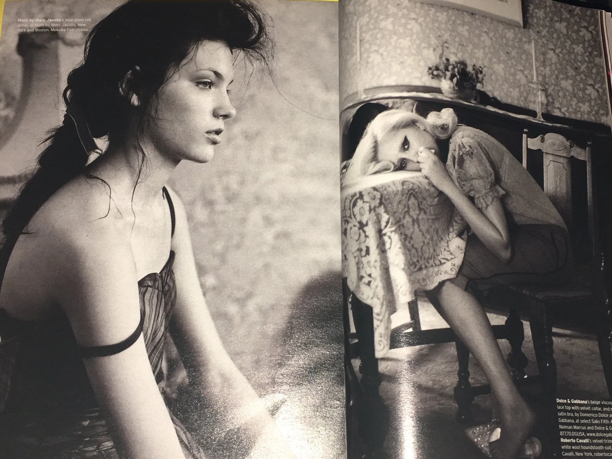 W Magazine August 2005 KATIE HOLMES Vlada Roslyakova LISA CANT Amy Finlayson
