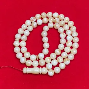 WHITE AMBER MISBAHA 10,3mm 40,9g