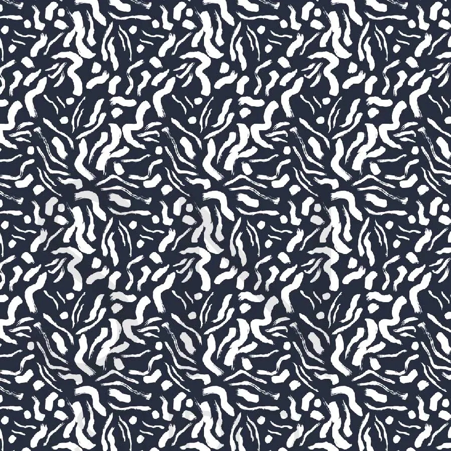 White painted marks
