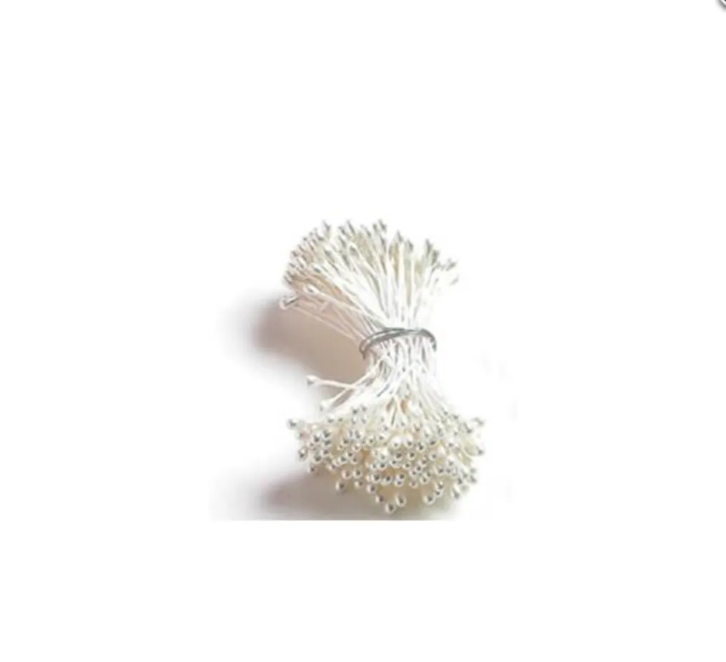 White Pearl Stamens (144 pcs approx.)