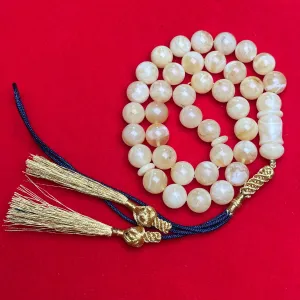 YELLOW/WHITE AMBER MISBAHA 10,3mm 25,5g