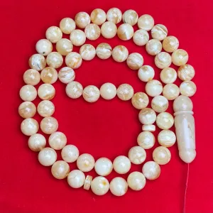 YELLOW/WHITE AMBER MISBAHA 12,7mm 82g