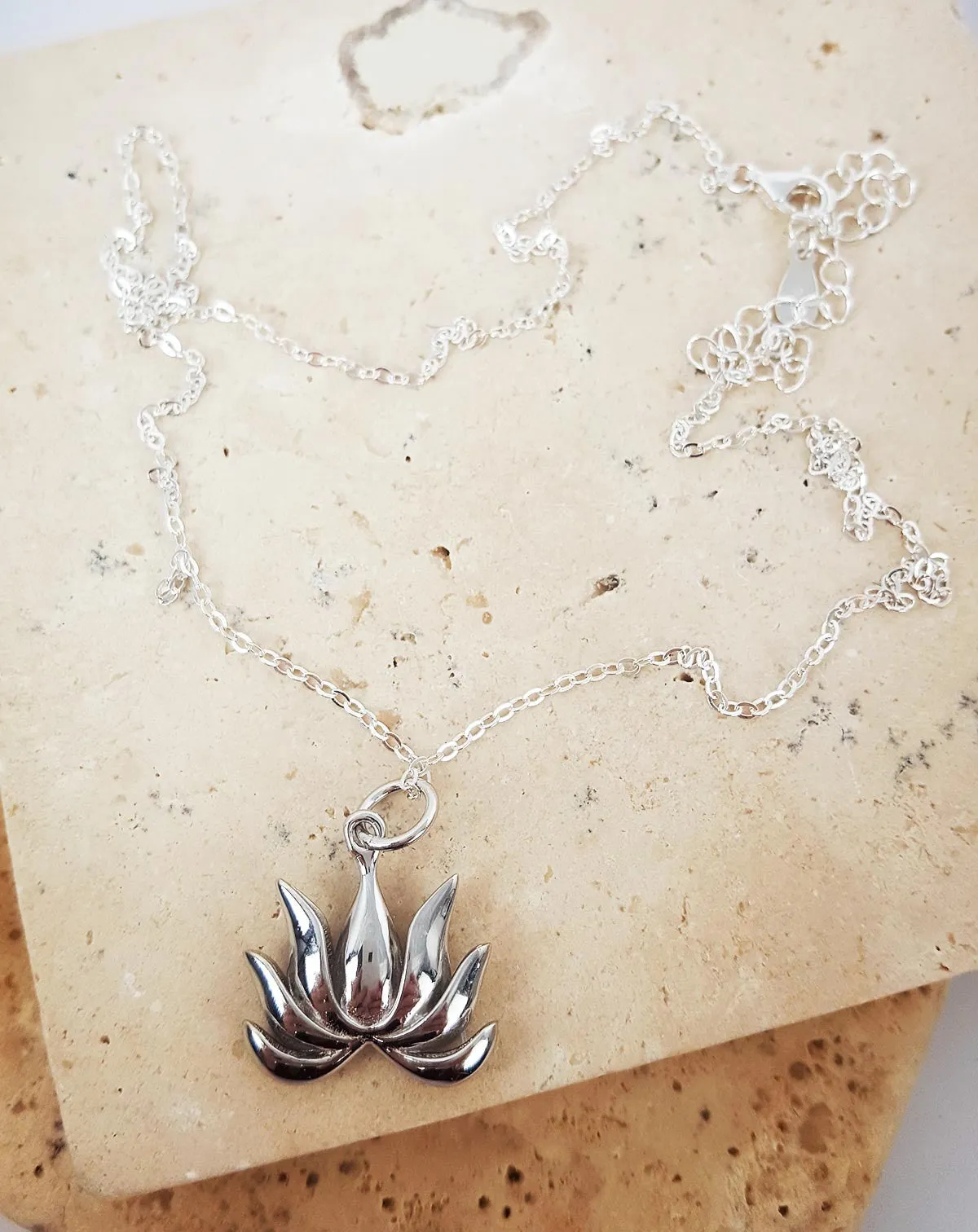 Zen Lotus Necklace