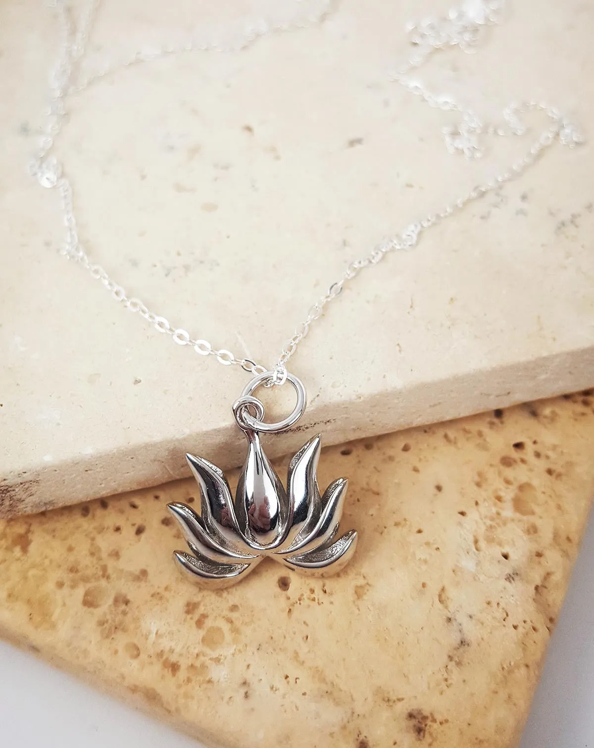 Zen Lotus Necklace